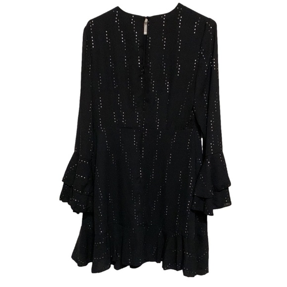 Who What Wear Dress, Size M, Black & Silver - Picture 2 of 4